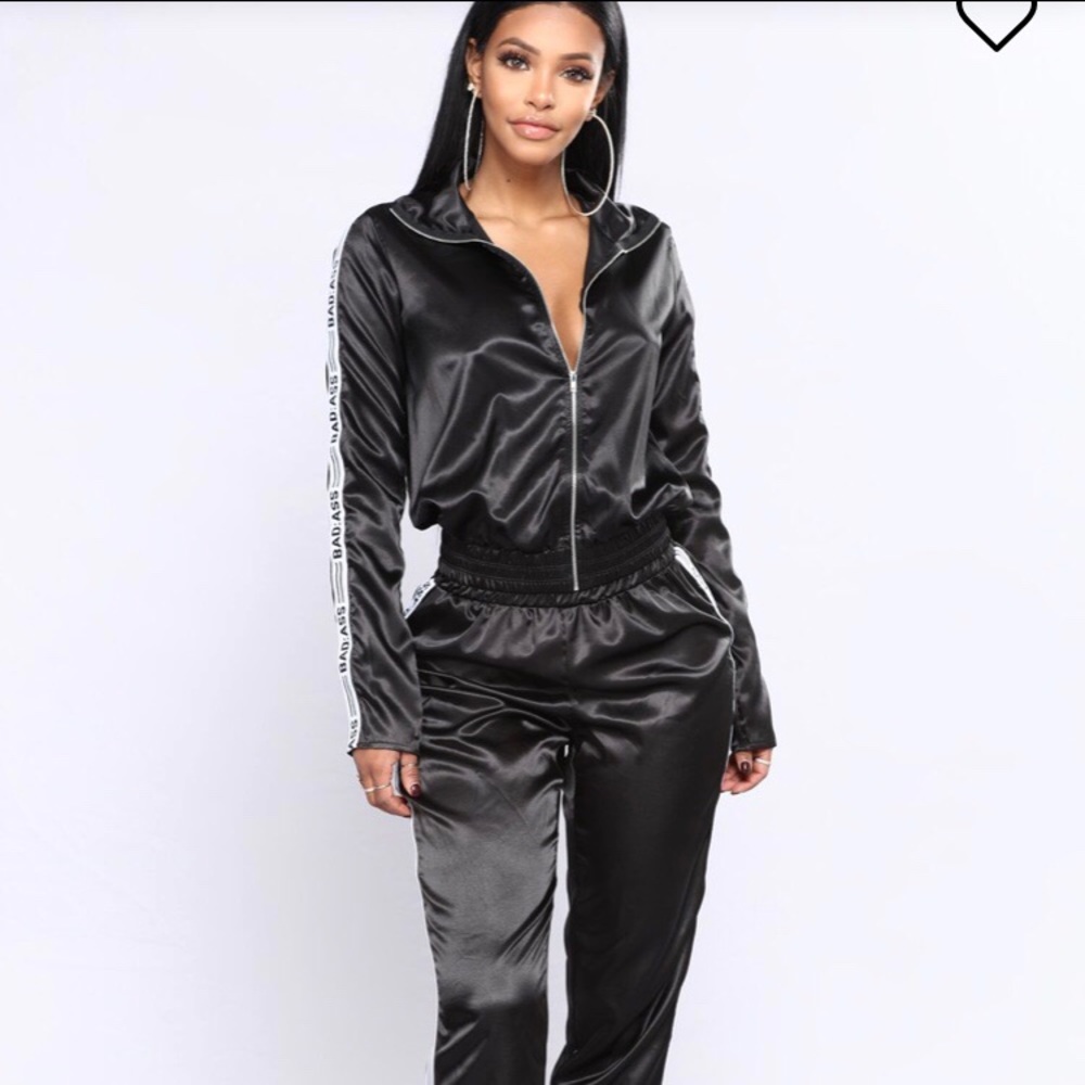 Satin jumpsuit - never worn